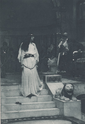 Mariamne
from the painting by T. W. Waterhouse